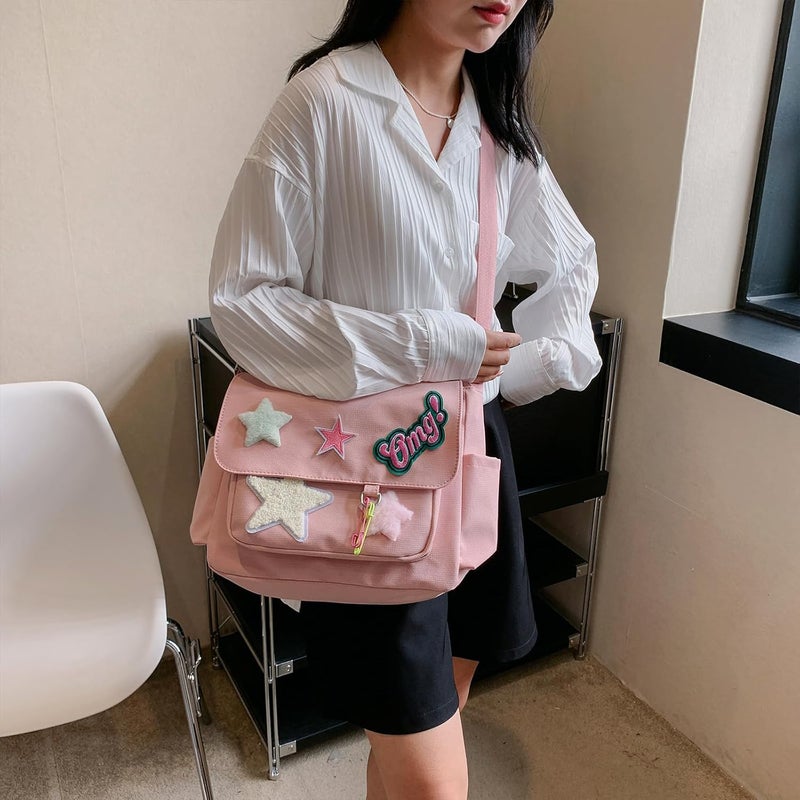 Extolove Cute Messenger Bag, Crossbody Bags for Women Kawaii Messenger Bags Purses - Image 2